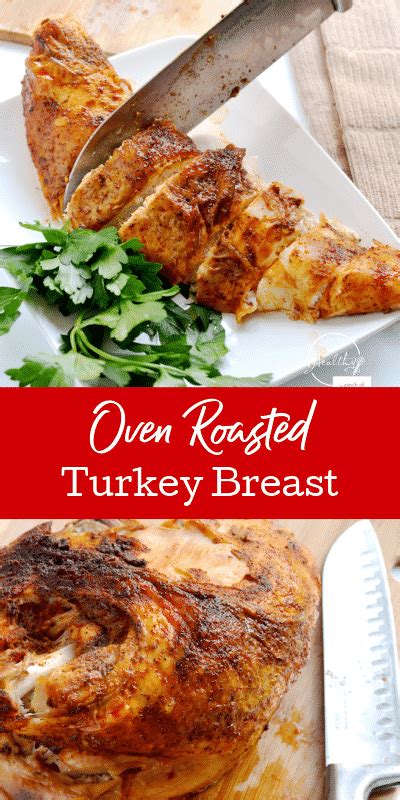 oven roasted turkey breast bone in