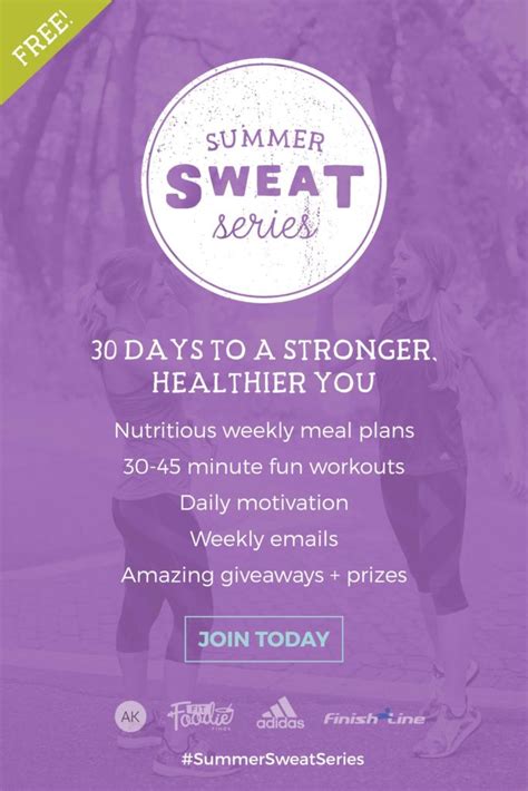 Summer Sweat Series 2016 Fit Foodie Finds