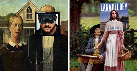 I Combine Album Covers With Classical Paintings | Bored Panda