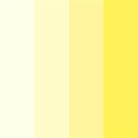 Light Yellow Gradient Color Palette Color Palette Yellow Color