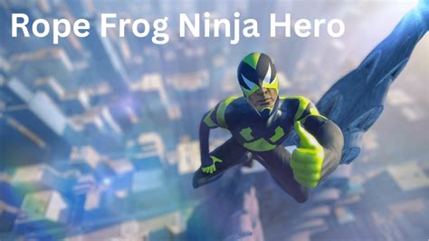 Latest Rope Frog Ninja Hero Mod Apk 250 Unlimited Money