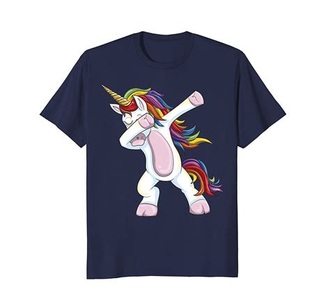 Dabbing Unicorn Shirt - Funny Unicorn Dab Tshirt Gift-fa — Kuxovo