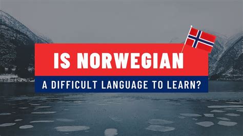 Is Norwegian A Hard Language To Learn 🇳🇴 Youtube
