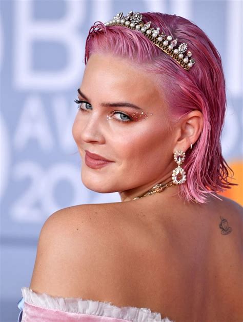 She/her therapy is out july 23rd!!! ANNE MARIE at Brit Awards 2020 in London 02/18/2020 - HawtCelebs