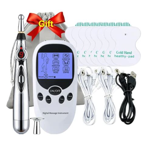 Digital Therapy Machine Emstens Unit Acupuncture Pen Laser Energy Body