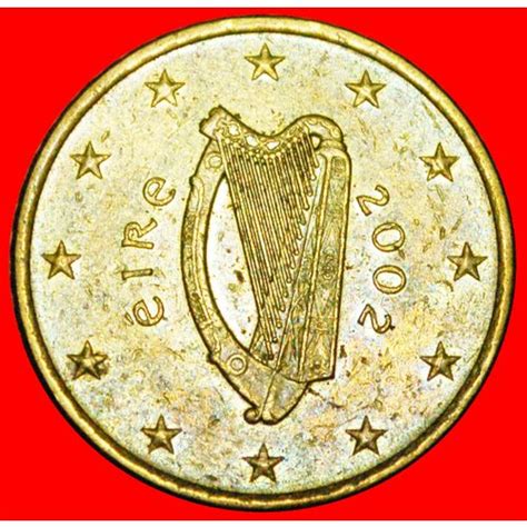 Nordic Gold 2002 2006 Ireland ★ 50 Euro Cent 2002 Low Start★ No