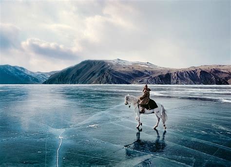Greetings From Frozen Lake Baikal Siberia Russia The Oldestlargest