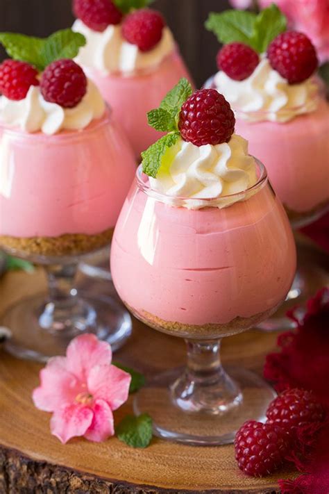 While still in the pan, set the cheesecake on a wire rack to cool completely. Raspberry Cheesecake Mousse - Cooking Classy