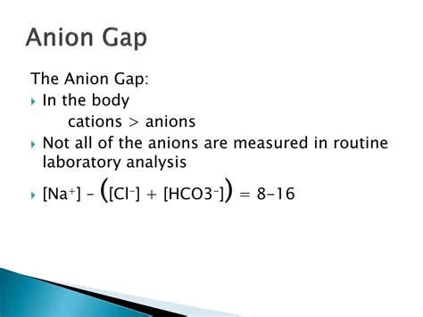 Anion Gap Blood Test Results Explained