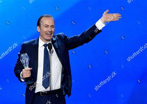 Bob Odenkirk Accepts Award Best Actor Editorial Stock Photo Stock