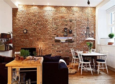 30 Amazing Apartments With Brick Walls Decoração Apartamento Pequeno