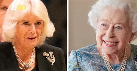 how queen consort camilla honored the late queen