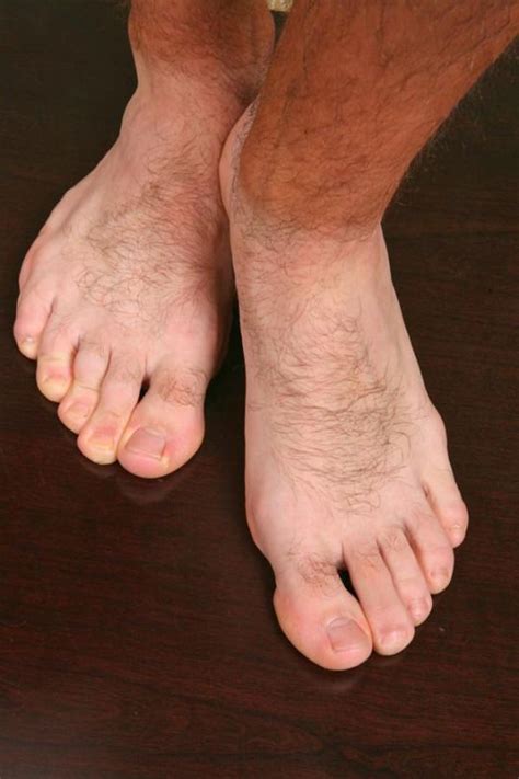 Hairy Male Feet Only