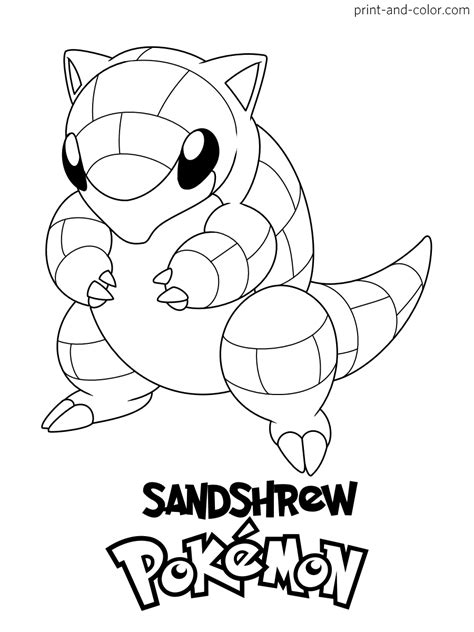A color printer can drain your color ink cartridges quickly, which can send you back to the store for more too frequently and can be expensive. Pokemon coloring pages | Print and Color.com