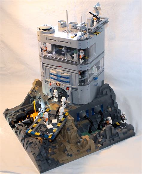 Whether in ldd or brickbuilt all are welcome here. MOC Clone Wars research outpost - LEGO Star Wars ...