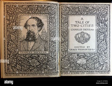 A Tale of Two Cities by Charles Dickens old 1926 version open with an