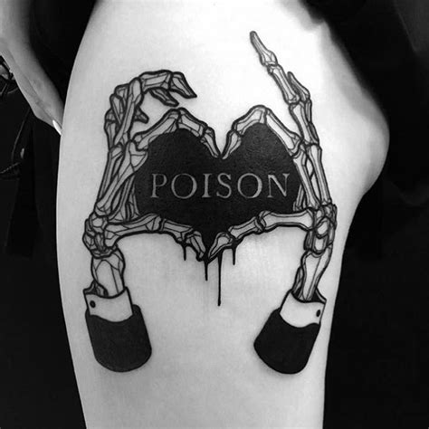 Love Is Poison Tattoo Promotionsslaveflatheadpricepointska