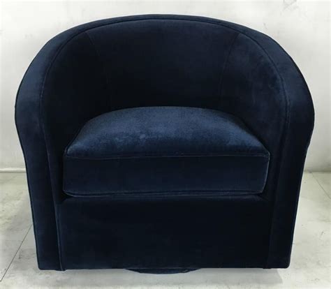 Shop the navy blue swivel chairs collection on chairish, home of the best vintage and used furniture, decor and art. Pair of Navy Velvet Swivel Chairs in the Style of Milo ...