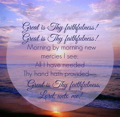 Great Is Thy Faithfulness Hallelujah And More Blessings Kristi Ann