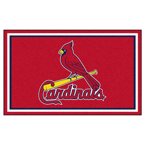 Louis cardinals™ it's time to take a ride with the st. FANMATS St. Louis Cardinals 4 ft. x 6 ft. Area Rug-7085 ...