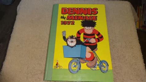 Vintage Dennis The Menace Annual Comic Book 1972 Released By Dc