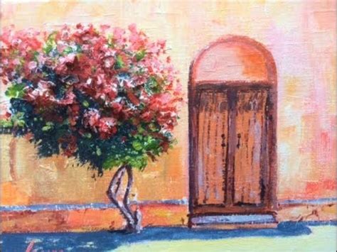 Was jetzt noch fehlt, ist der baum. Malen mit Acryl: Alte Haustür mit Rosen (Teil 2/2) - YouTube