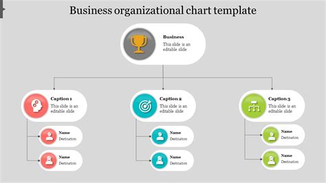 Best Business Organizational Chart Template Powerpoint Slideegg
