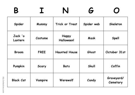 Halloween Bingo English Esl Worksheets Pdf And Doc