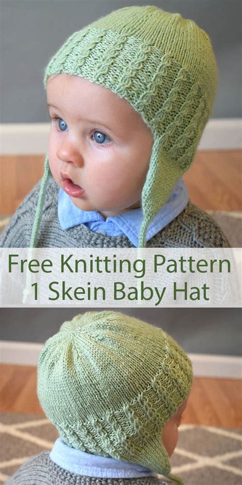 Free Knit Baby Hat Pattern Slightly More Advanced Than The First