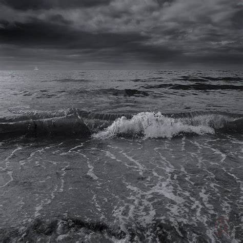 Black White Ocean Wave By Dapixara Art Nature Photographs Ocean