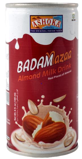 buy ashoka badamazza almond milk drink 180 ml online in uae talabat uae