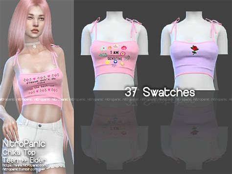 Pin On Sims 4 Clothing Alpha Cc