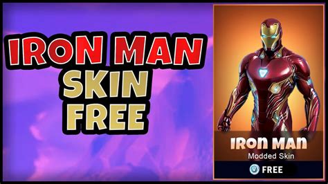 L'arme mythique d'iron man dans fortnite ! How to Get IRON MAN in FORTNITE! (Custom Skin) Modded ...