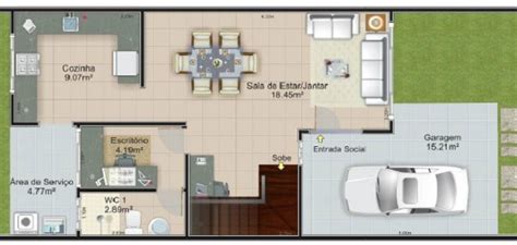 Planos de casa estilo country de 174 metros cuadrados que bonita casa ideal para descansar un fin de semana o para una escapada, porque contiene espacios amplios. planos de casas 6 por 18