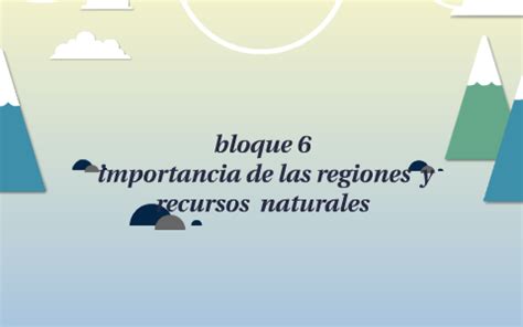 Importancia De Las Regiones Y Recursos Naturales By Josester Guemez