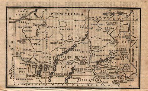 1830s Pennsylvania Maps