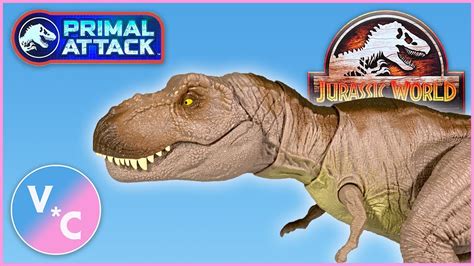 The lights around it go dark, and a puff of smoke rises from the base. Jurassic World Camp Cretaceous Primal Attack Epic Roarin ...