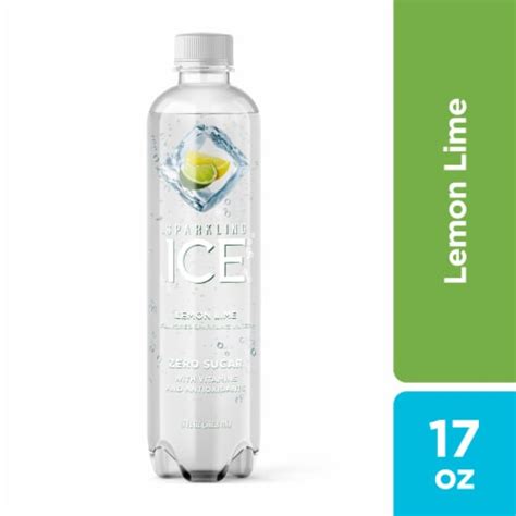 Sparkling Ice Zero Sugar Lemon Lime Sparkling Water 17 Fl Oz Harris