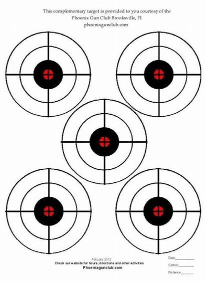 Shooting Target Targets Printable Pistol Rifle Bing