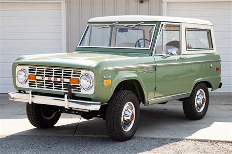 Restored 1971 Ford Bronco 302ci For Sale On Bat Auctions Closed On