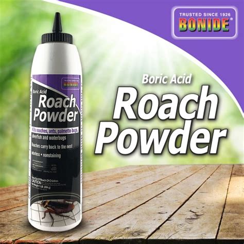Bonide Boric Acid Roach Powder 1 Lb