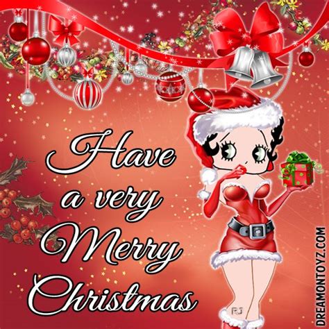 77 Best Christmas Betty Boop Graphics And Greetings Images On Pinterest