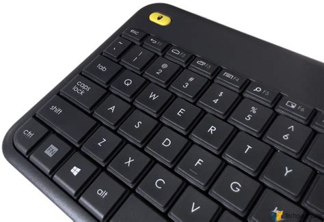 Logitech Wireless Touch Keyboard K400 Plus Review Techgage