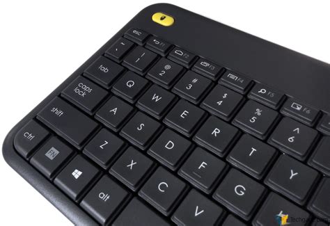Doesn't seem like a big deal to me, not to mention it can probably be fixed, but still. Logitech Wireless Touch Keyboard K400 Plus Review - Techgage