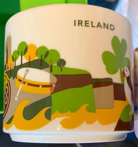 You Are Here Ireland Starbucks Mugs
