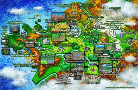 I Found An Annotated Map Of Kalos Rpokemon