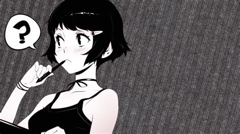 Black Aesthetic Anime Desktop Wallpapers Wallpaper Cave