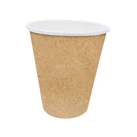 10oz Plain Kraft Paper Cup Canada Brown