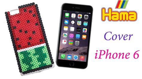 Cover Iphone 6 Hama Beads ♥ Phone Case With Perler Beads Tutorial