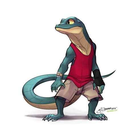 Marc Knelsen On Twitter Fantasy Character Design Cartoon Lizard